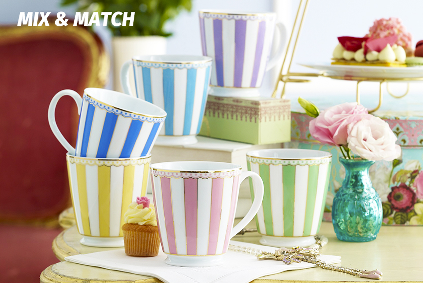 Сервірування в стилі Mix&Match - об'єднувати легко.