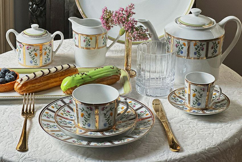 Новий бренд порцеляни, зустрічайте в POSUDMEISTER, La rose des sables pate de Limoges