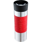 Thermo mug 500 ml Viaggio, steel 18/10, red