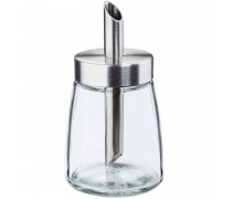 Дозатор для сахара 12x6.5см, стекло/сталь 18/10 фото — интернет-магазин посуды Posud:Meister