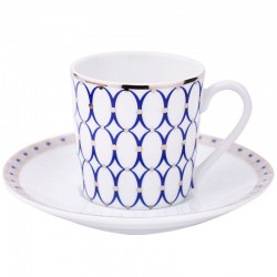 Coffee cup with saucer 120ml photo — online shop of dishes Posud:Meister