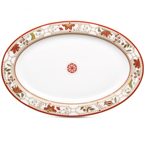 Купити Блюдо овальне 36x24,5см PM0132#KASH 111005305, фото 1, ціна, відгуки