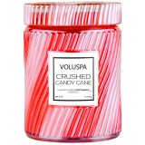 Свеча Crushed Candy Cane 170г, стакан с крышкой