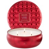 Свеча Cherry Gloss 340 г, металлическая шкатулка