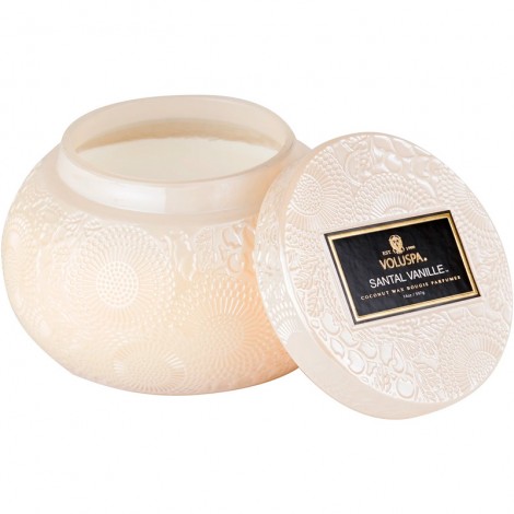 Купить Свеча Santal Vanille 397г, стеклянная шкатулка 72620 111000738, фото 1, цена, отзывы