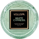 Свічка White Cypress 51г, макарон