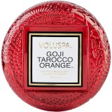 Свеча Goji Tarocco Orange 51г, макарон