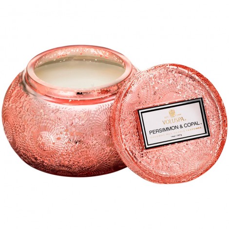 Купить Свеча Persimmon & Copal 397г, стеклянная шкатулка 72611 111002655, фото 1, цена, отзывы