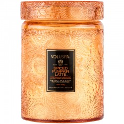 Свеча Spiced Pumpkin Latte 510г, стакан с крышкой фото — интернет-магазин посуды Posud:Meister