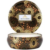 Свеча Baltic Amber 340г, металлическая шкатулка