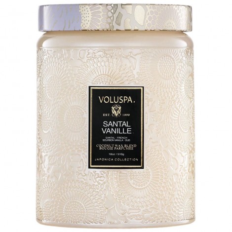 Buy Candle Santal Vanille 510 g, glass with lid 72320 111007002, photo 1, price, reviews