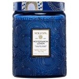 Свічка Mediterranean Lemon 510 г, стакан з кришкою