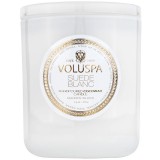 Свічка Suede Blanc 270г, склянка з кришкою