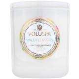 Свічка Wildflowers 270г, склянка з кришкою