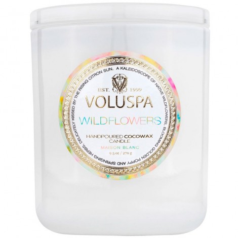 Купити Свічка Wildflowers 270г, склянка з кришкою 8108
 111004537, фото 1, ціна, відгуки