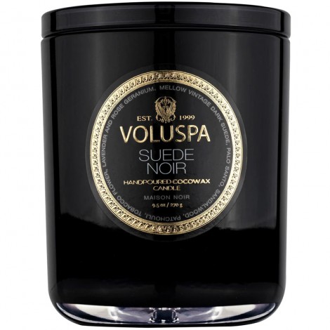 Свічка Suede Noir 270г, склянка з кришкою 8203 111002686 Купити Свічка Suede Noir 270г, склянка з кришкою 8203 111002686, фото 1, ціна, відгуки