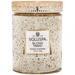 Свеча Blond Tabac 156г, стакан с крышкой фото — интернет-магазин посуды Posud:Meister