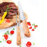 Steak set (2 pieces), steel 18/10