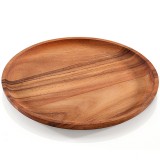 Snack plate 30cm, acacia