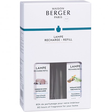 Купити Набір ароматів-наповнювачів для лампи (White Tea, Cotton Caress) 250мл (2шт.) 23968 101005574, фото 1, ціна, відгуки