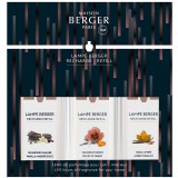 Набір ароматів-наповнювачів для лампи Variation (Splendeur Vanillee, Tabac Ambre, Velours d'Orient) 250мл (3шт.)