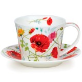 Чашка для сніданку з блюдцем 350мл, Wild Garden Poppy
