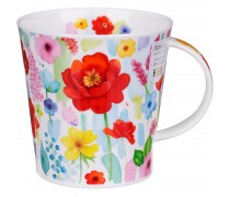 Кухоль 480мл, Floral Burst Red фото — интернет-магазин посуды Posud:Meister