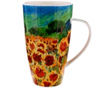 Paysage Sunflowers кухоль 600мл фото — интернет-магазин посуды Posud:Meister