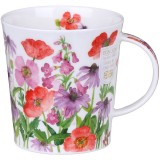 Mug 320ml, Flower Garden Red