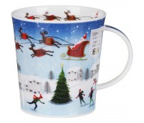 Кухоль 320мл, Christmas Skaters фото — интернет-магазин посуды Posud:Meister