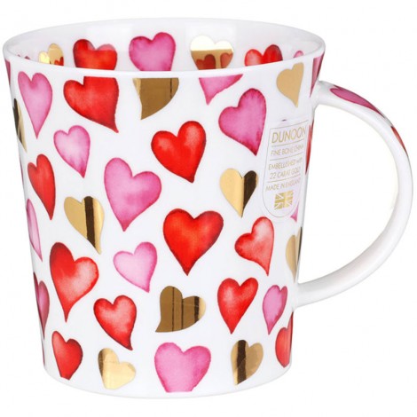 Купити Кухоль 320мл, Lovehearts red  111005903, фото 1, ціна, відгуки