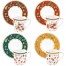 Set of coffee cups with saucers 100ml (4pcs.) R1475#AUBR 111007078 Buy Set of coffee cups with saucers 100ml (4pcs.) R1475#AUBR 111007078, photo 2, price, reviews