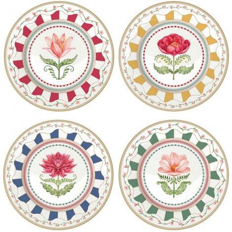 Buy Set plates of dessert 19cm (4pcs.) R0924#FRLY 111006724, photo 1, price, reviews