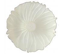 Блюдо стеклянное цветок 34см фото — интернет-магазин посуды Posud:Meister