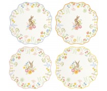 Набор тарелок десертных 21см (4шт.) фото — интернет-магазин посуды Posud:Meister