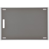 Cutting board from plastic 38x26cm, grey