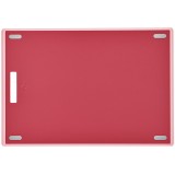 Cutting board from plastic 38x26cm, coral