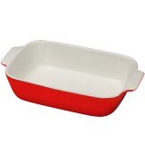 Rectangular baking dish 30x19x6.5cm, ceramic