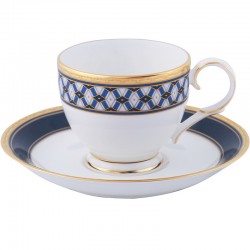 Coffee cup and saucer 105ml photo — online shop of dishes Posud:Meister
